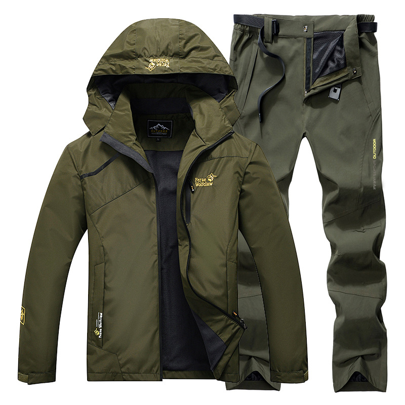 Fishing Rain Suit - 방수 낚시복 통기성 내구성 후드 재킷