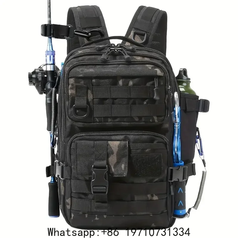 1000D 방수 백팩 태클 보관 가방, 야외 낚시, 사 - Fishing Backpack 리뷰 및 가격