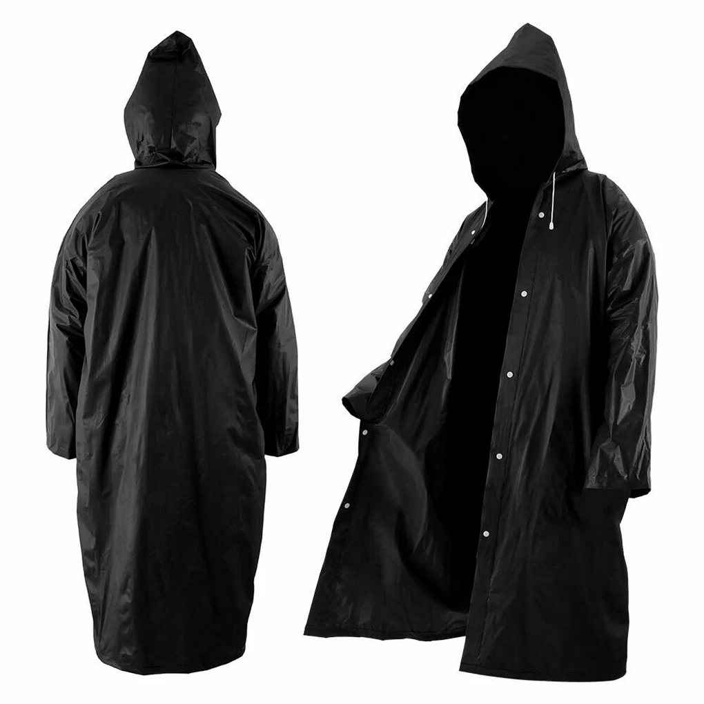 하이 퀄리티 남녀공용 EVA 두꺼운 비옷, 남성 블랙  - Fishing Rain Suit 리뷰 및 가격